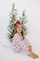 Bamboo Two Piece Set | Retro Candy Cane