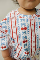 Shorts Set | Cherries & Stripes