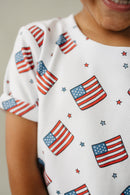 Cargo Shorts Set | Patriotic Vibes