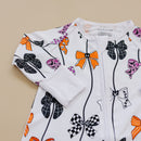 Bamboo Zip Romper | Spooky Bows
