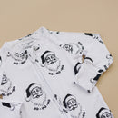 Bamboo Zip Romper | Cool Santa