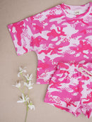Shorts Set | Camo Leopard