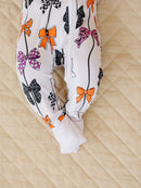 Bamboo Zip Romper | Spooky Bows