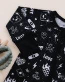 Bamboo Zip Romper | Wild Heart