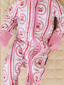 Bamboo Zip Romper | Cherry Bear