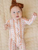 Bamboo Zip Romper | Boho Daisy