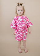 Shorts Set | Camo Leopard
