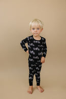 Bamboo Two Piece Set | Born to Ride Black