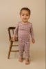 Bamboo Two Piece Set | Chocolate Gingham