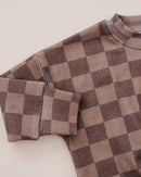 Jogger Set | Espresso Checkered