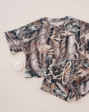 Shorts Set | Brown Camo