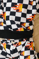 Jogger Set | Checker Blaze