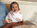 Baby Burp Cloth & Bib Combo: Aw Shucks! Oyster