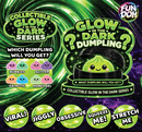 Fun Doh Collectible Glow-in-the-Dark Mystery Dumpling Squishy – Black Capsule