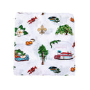 Louisiana Baby Muslin Swaddle Receiving Blanket