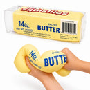 Taba Giant Salted Butter Stick Squishy 10" | Jumbo Slow Rise TPR Sensory Fidget Toy | Bossier City, LA