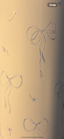 Blue Coquette Bow 20oz Insulated Tumbler