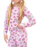 Abigail Bamboo Toddler Pajama Set | Girls Bamboo Lounge Set | Bossier City, LA