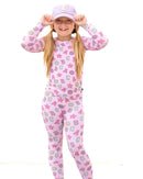 Abigail Bamboo Toddler Pajama Set | Girls Bamboo Lounge Set | Bossier City, LA