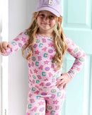 Abigail Bamboo Toddler Pajama Set | Girls Bamboo Lounge Set | Bossier City, LA
