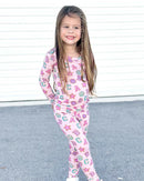 Abigail Bamboo Toddler Pajama Set | Girls Bamboo Lounge Set | Bossier City, LA