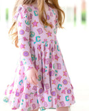 Abigail Twirl Dress | Girls Bamboo Twirl Dress | Boutique Dress | Bossier City, LA