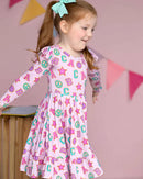 Abigail Twirl Dress | Girls Bamboo Twirl Dress | Boutique Dress | Bossier City, LA