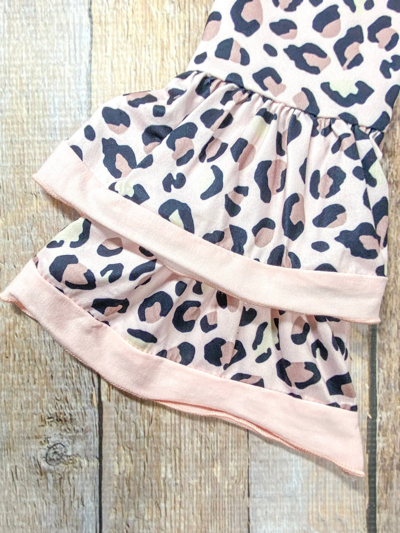 Animal Print Turkey Bell Bottom Set