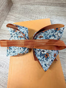 Autumn Whisper Printed Double Layer Bow Headband