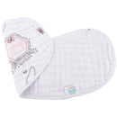 Baby Burp Cloth & Bib Combo: Southern Belle