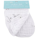 Baby Burp Cloth & Bib Combo: Southern Belle