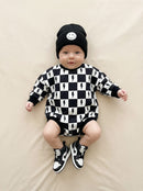 Bubble Romper | Charcoal Bolts