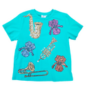 Jazz Iris Sequined Instruments Shirt