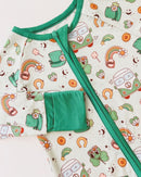 Bamboo Zip Romper | St. Patrick's