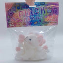 Pinch Family Taba Squishy White Cat | Slow Rise Sensory Fidget Toy