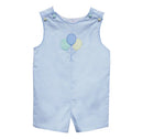 Blue Balloons Birthday Jon Jon | Baby Boy Birthday Outfit | Classic Birthday Jon Jon | Bossier City, LA