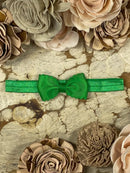 Bitty Scalloped Bow - Headband - 2.5"