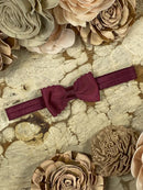 Bitty Scalloped Bow - Headband - 2.5"