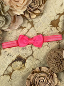 Bitty Scalloped Bow - Headband - 2.5"