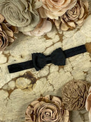 Bitty Scalloped Bow - Headband - 2.5"