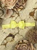 Bitty Scalloped Bow - Headband - 2.5"