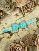 Bitty Scalloped Bow - Headband - 2.5"