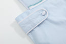 Blue Crosses Smocked Jon Jon