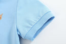 Blue Puppy Golf Polo Shirt