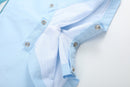 Blue Whale Applique Shortalls