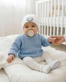 Chunky Knit Sweater | Blue