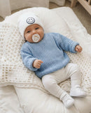 Chunky Knit Sweater | Blue