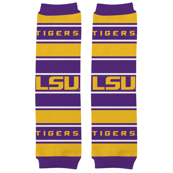 LSU Tigers Baby Leg Warmers