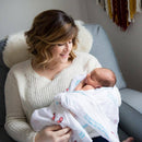 Louisiana Boy Muslin Swaddle Receiving Blanket