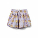 Purple & Gold Butterfly Shorts | Girls Game Day Boutique Shorts